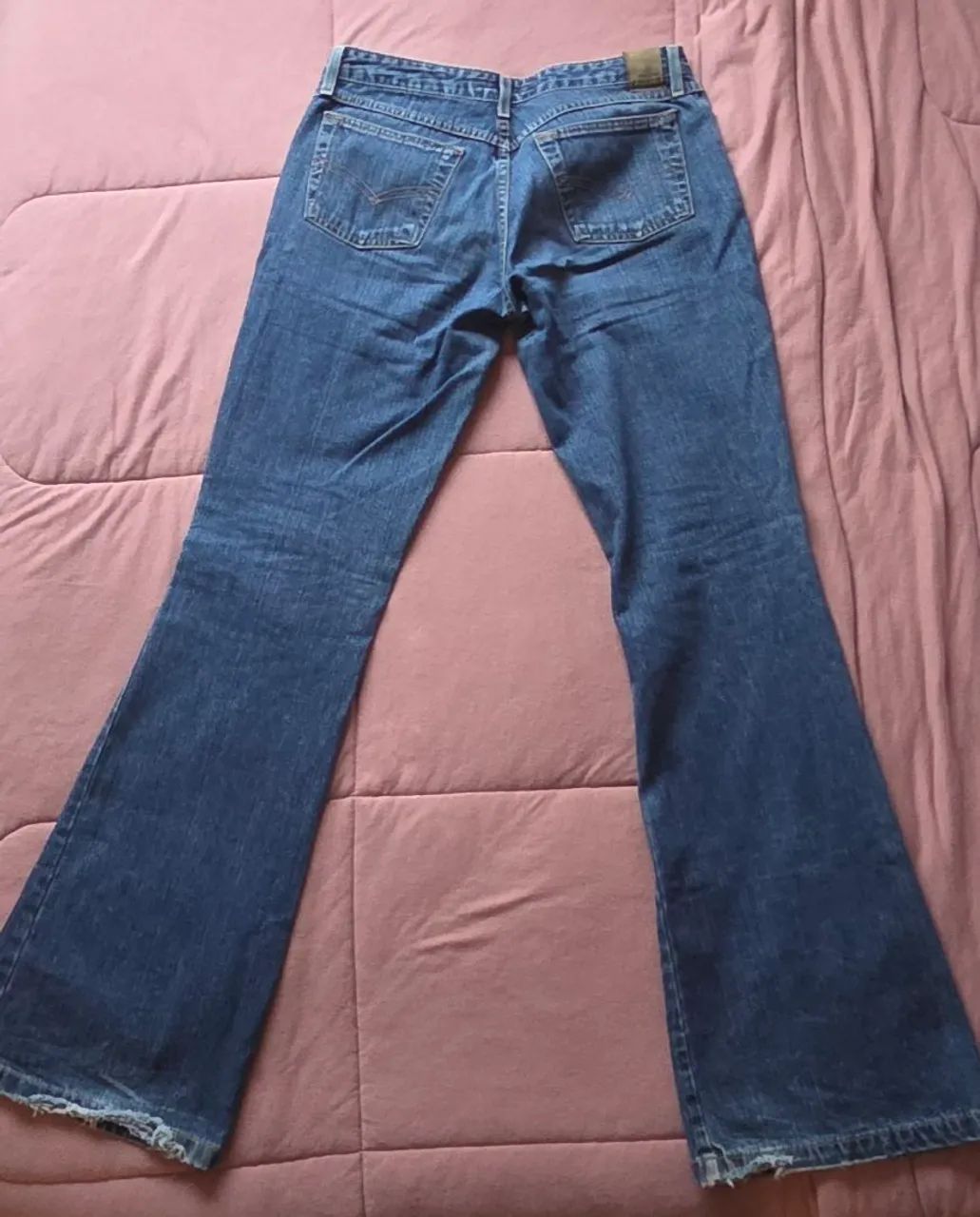 Calça jeans flare Y2K Philippe Martin (anos 2000) - Foto 3