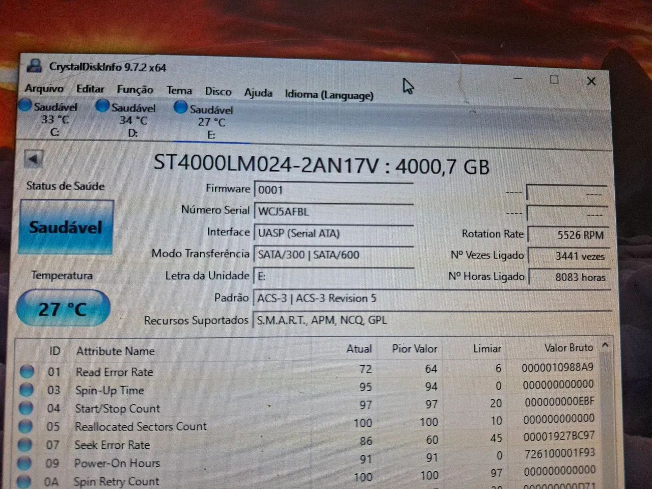 Hd externo seagate 4 tera - Foto 4