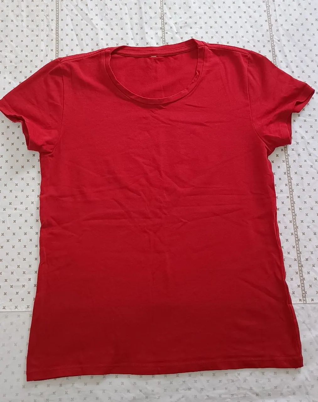 Camisa vermelha Tamanho PP