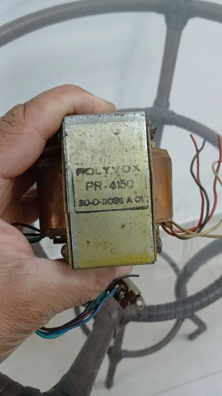 Receiver Polyvox pr 4150 ( trafo ) transformador  - Foto 2