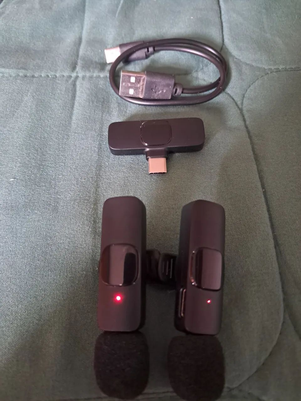 Microfone Lapela sem fio wireless  - Foto 3
