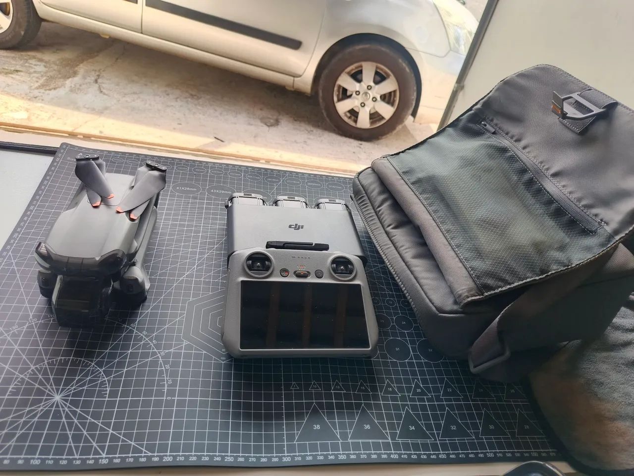Drone Dji Mavic Air 3 completo Ac Cartão.  - Foto 3