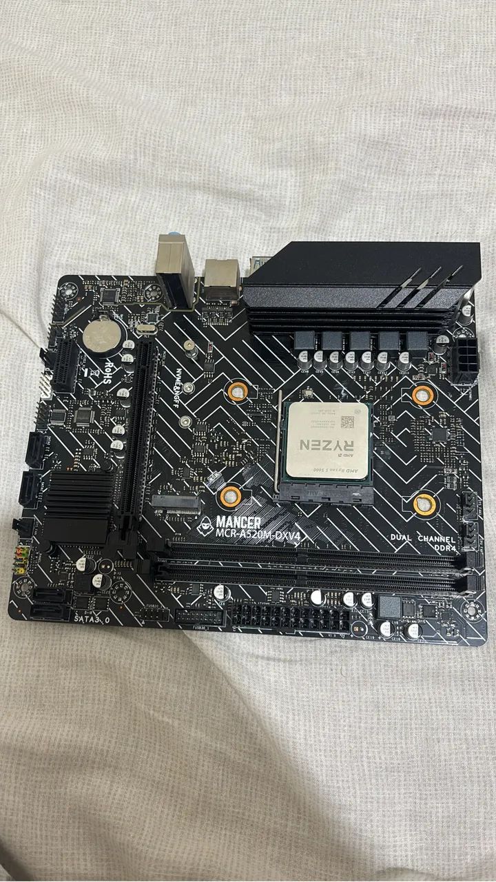 PLACA-MÃE MANCER A520M-DX AM4 DDR4 ? USADA