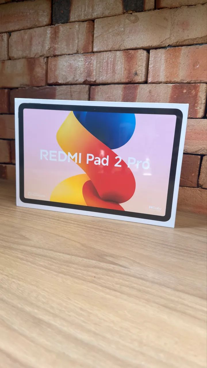 Tablet Xiaomi Redmi Pad 2 pro novo. Ler anúncio! 