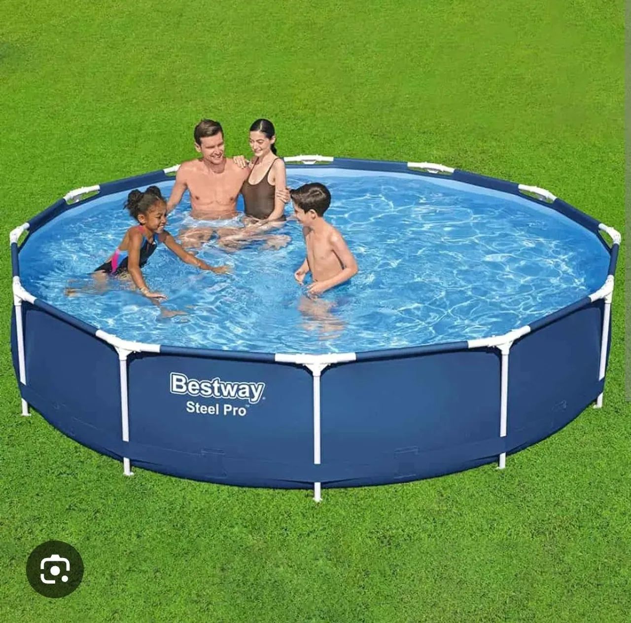 Piscina bestway 6473 litros - Foto 2