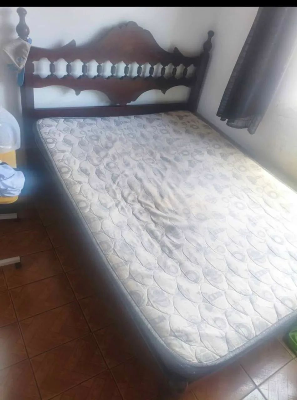 Cama antiga com coxão  - Foto 2