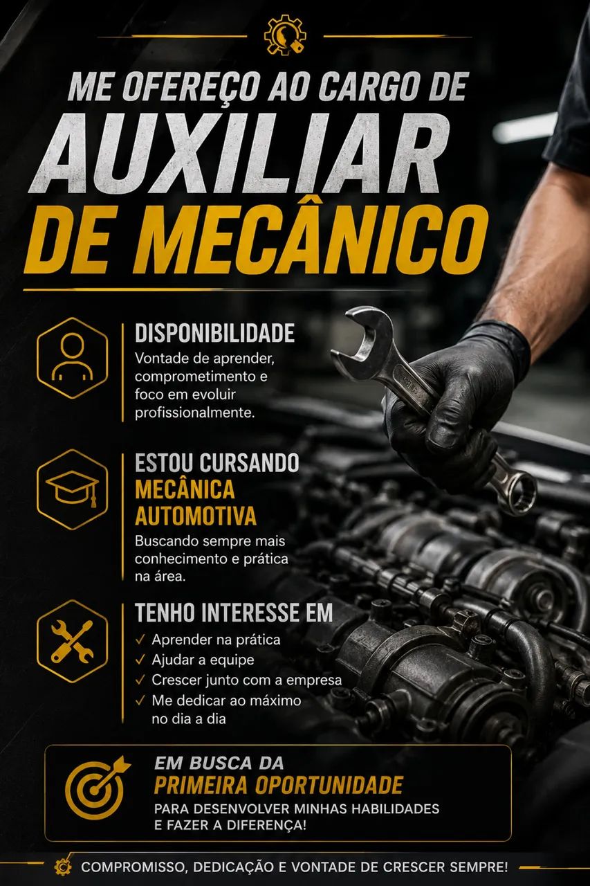 Auxiliar de mecânico 