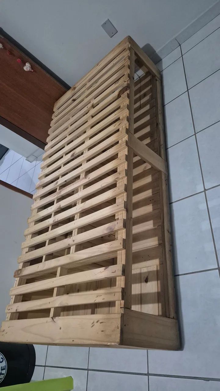 Palete multiuso/ base colchão solteiro  - Foto 3
