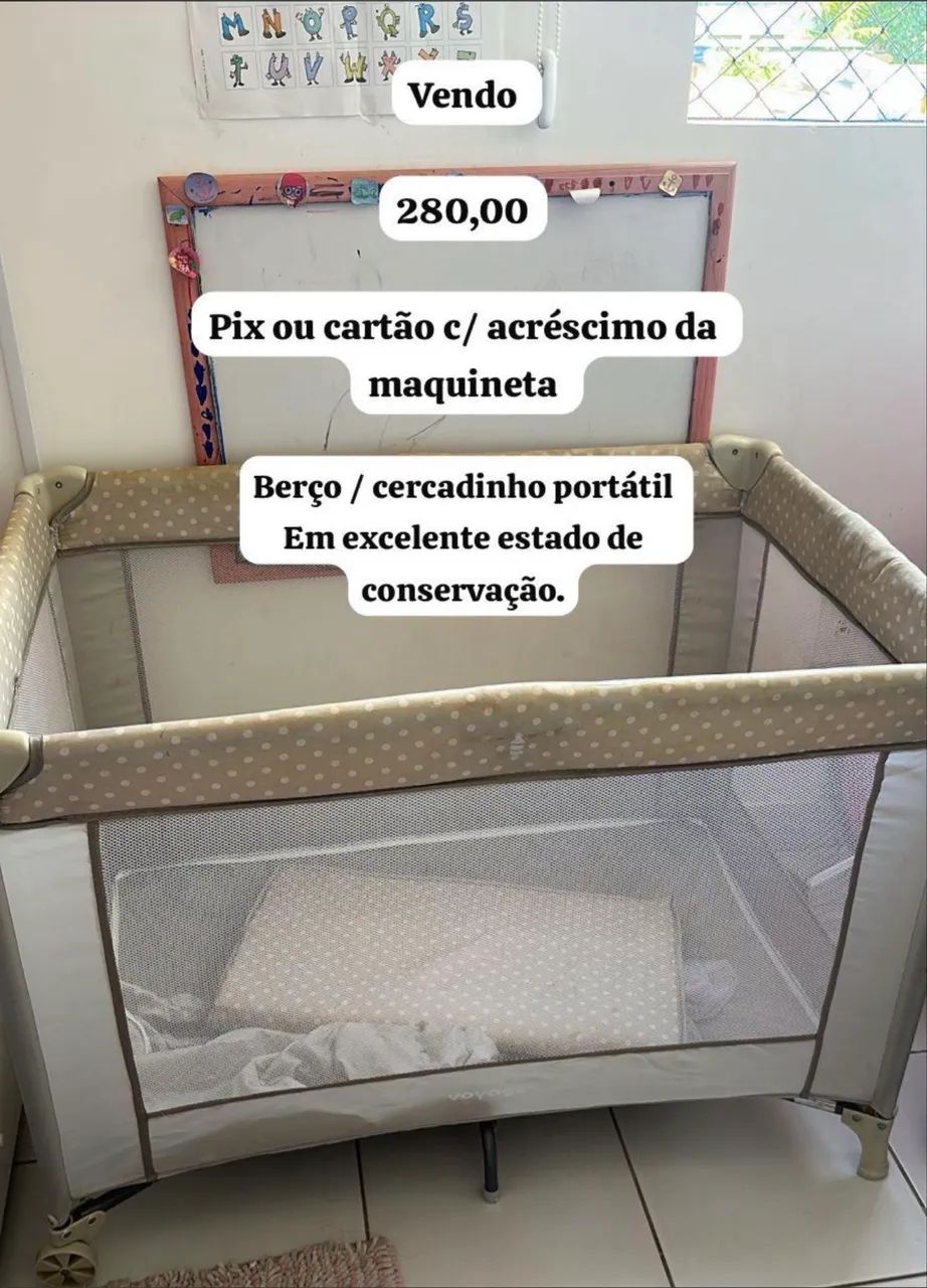 Selling portable crib and playpen