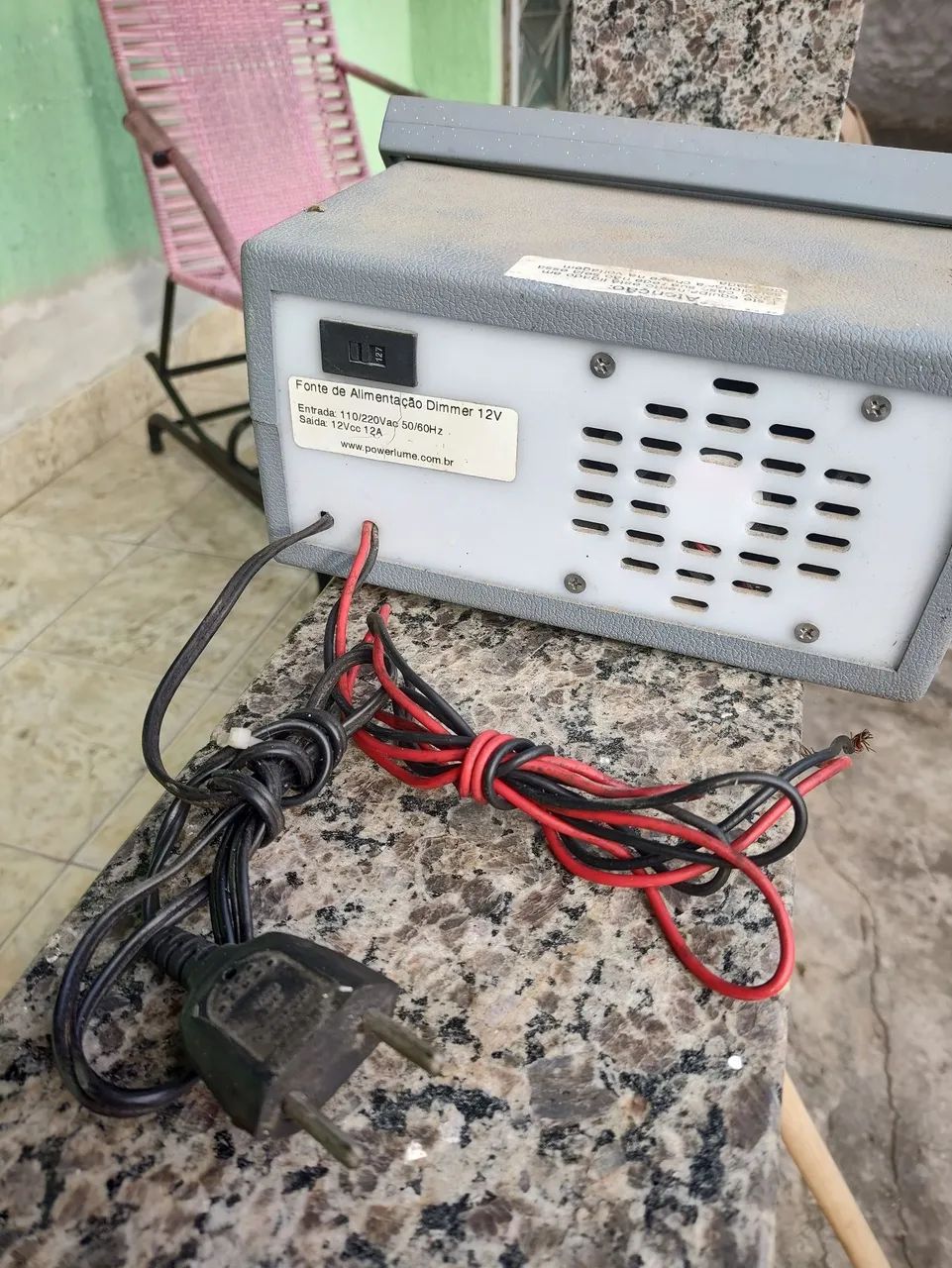Fonte 12 volts com dimmer - Foto 4