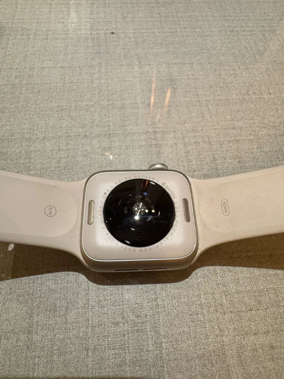 Apple Watch SE 2ª Geração 40mm GPS Starlight + Caixa - Foto 3