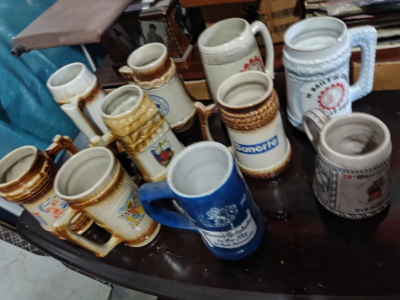 Lote com 10 canecos de chopp 