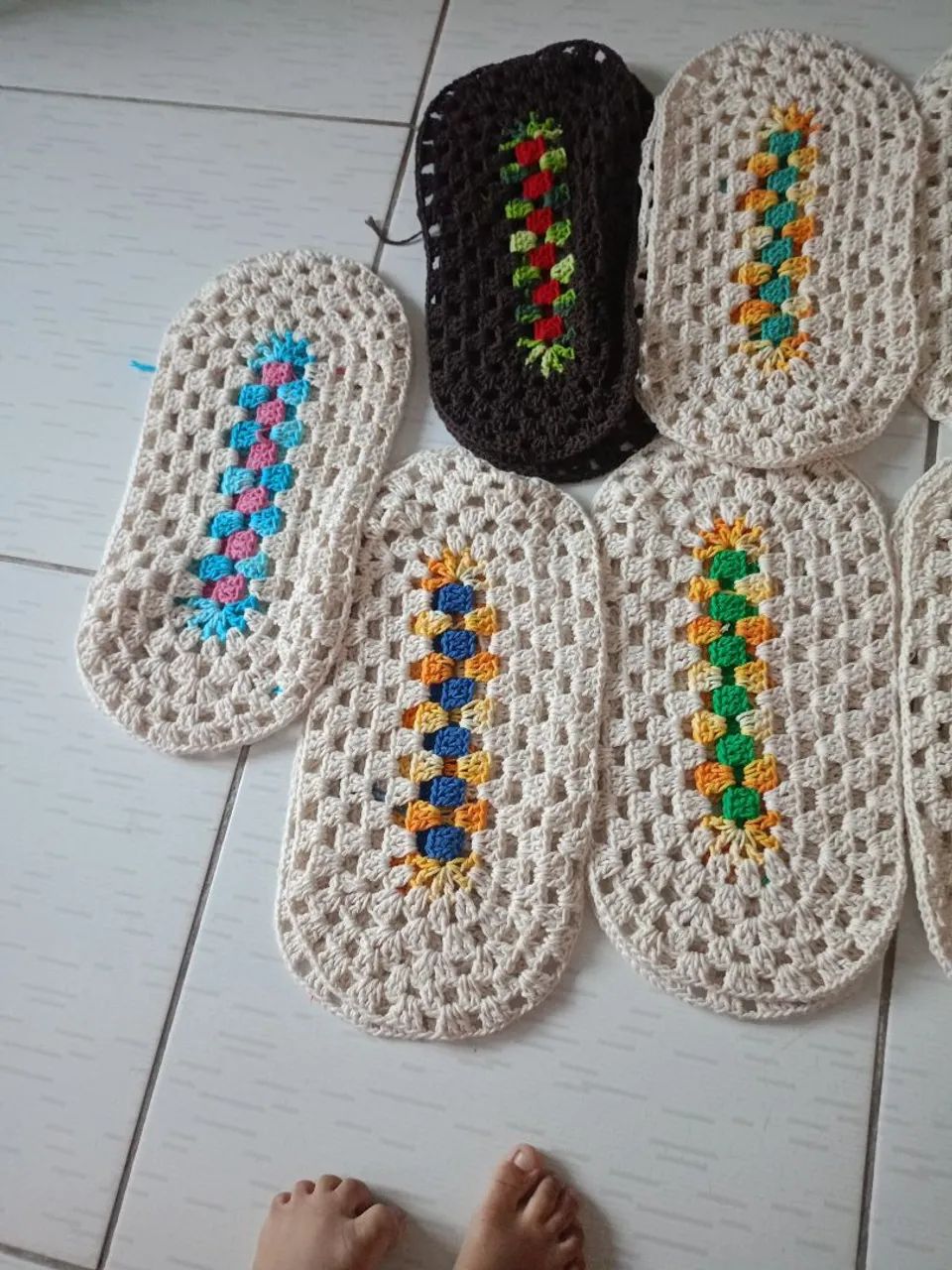Tapete de crochê - Foto 5