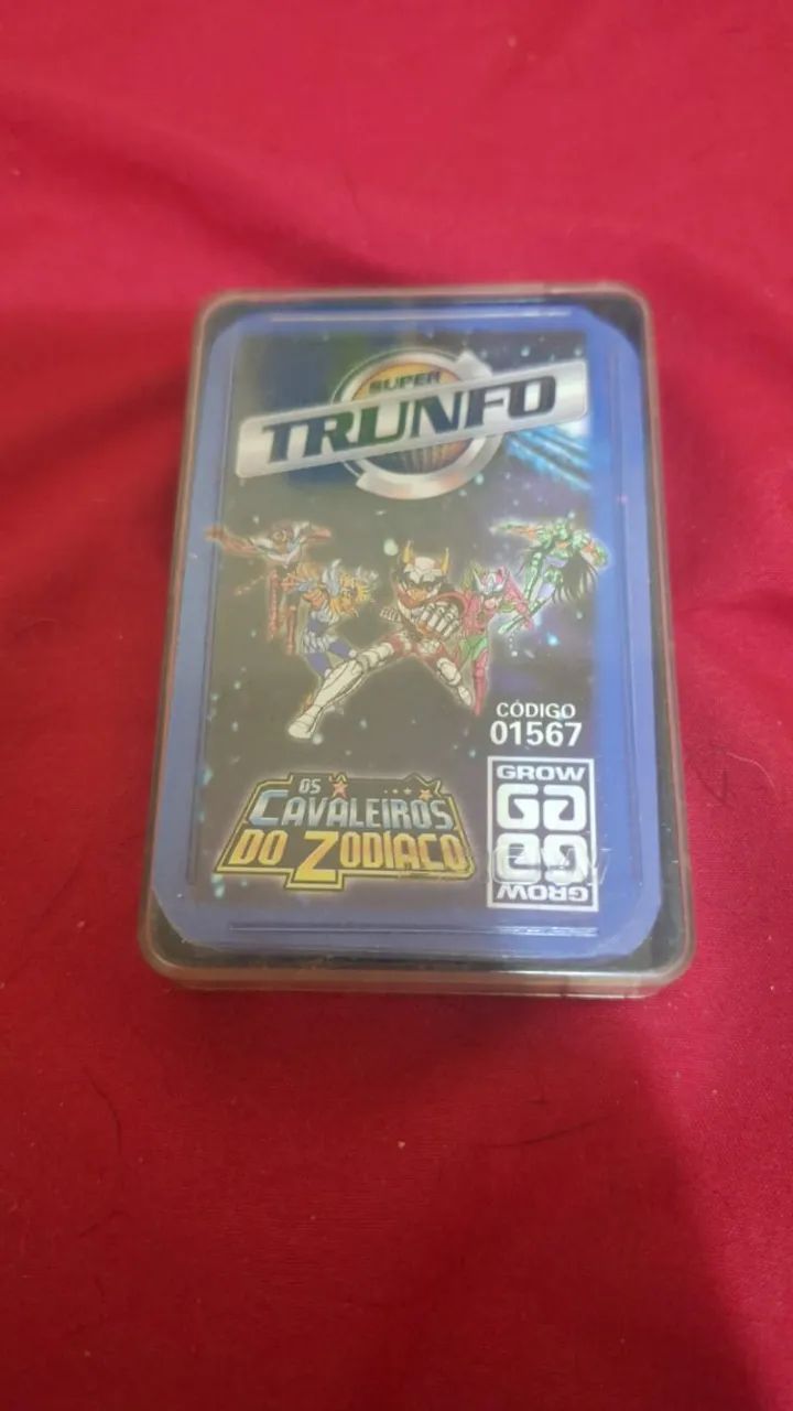 Super Trunfo Cavaleiros do Zodíaco - Hobbies e coleções - Santana