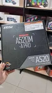 Placa-Mãe MSI A520M-A PRO, AMD AM4, mATX, DDR4