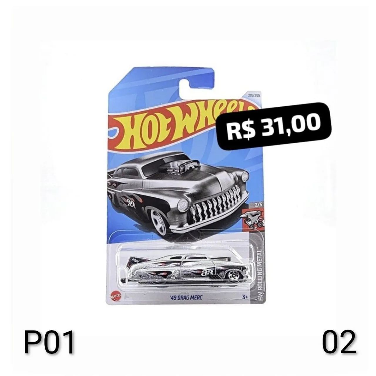 Hotwheels Drag Merc