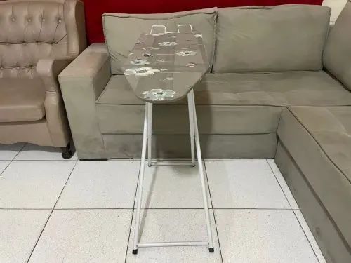 Tábua de Passar Roupa com Suporte P/Ferro  - Foto 3