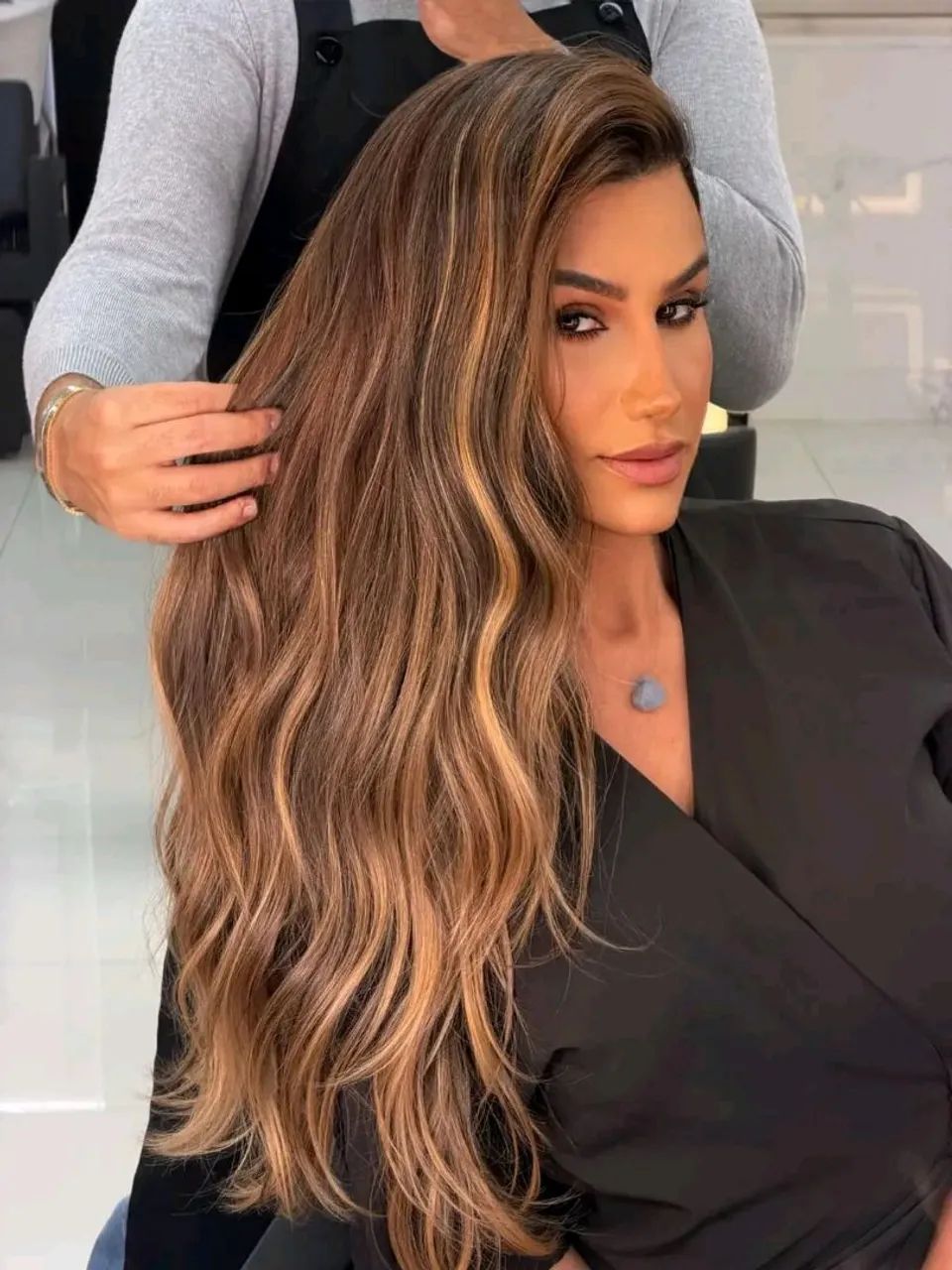 Morena iluminada 70 cm - Foto 3