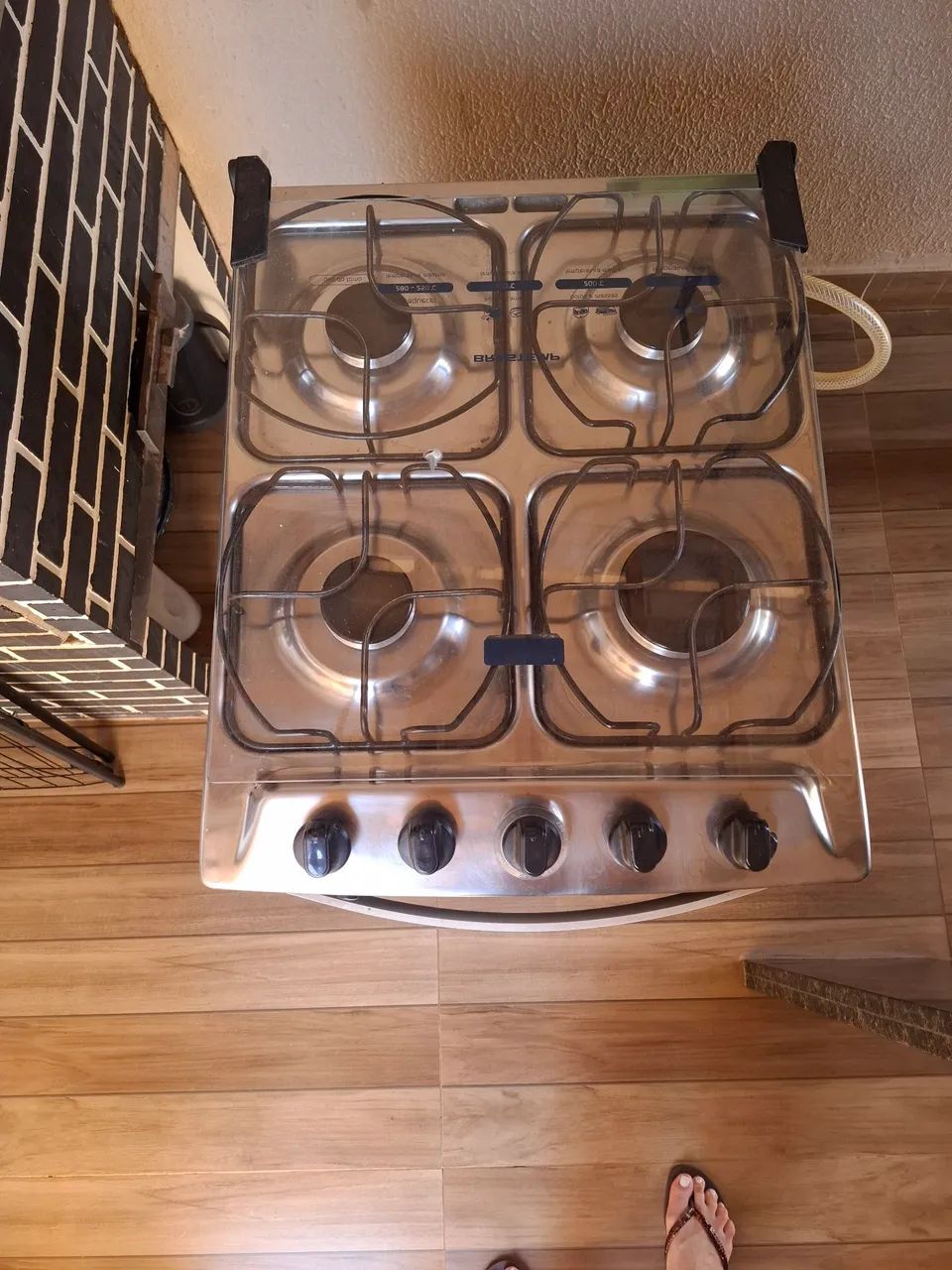 Fogão 4 bocas eletrico Brastemp - Foto 4