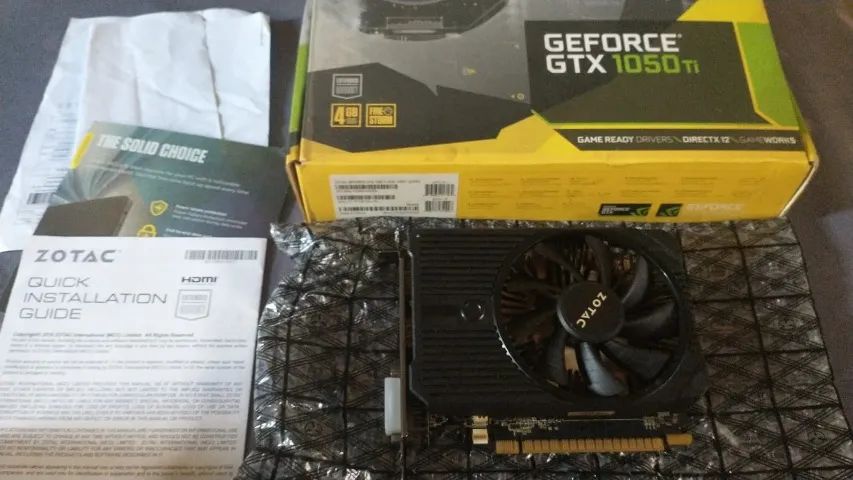 Placa de Vídeo GTX 1050 Ti Gigabyte NVIDIA GeForce D5, 4GB GDDR5 - Foto 4