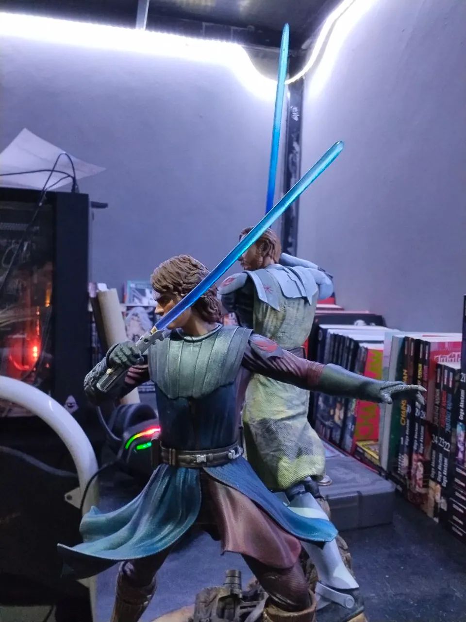 Action Figure Anakin e Obi-wan escala 1-6  - Foto 5