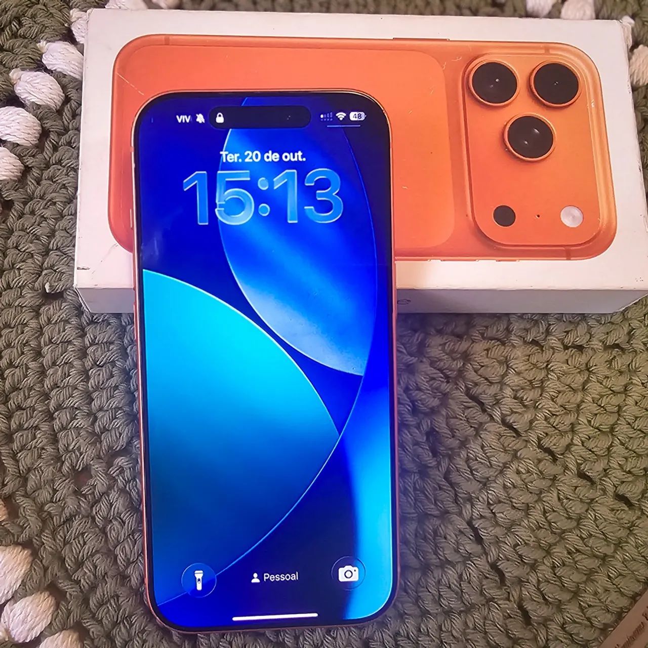 iPhone 17 Pro 256GB - 100% Original c/ Caixa (Bateria 96%)