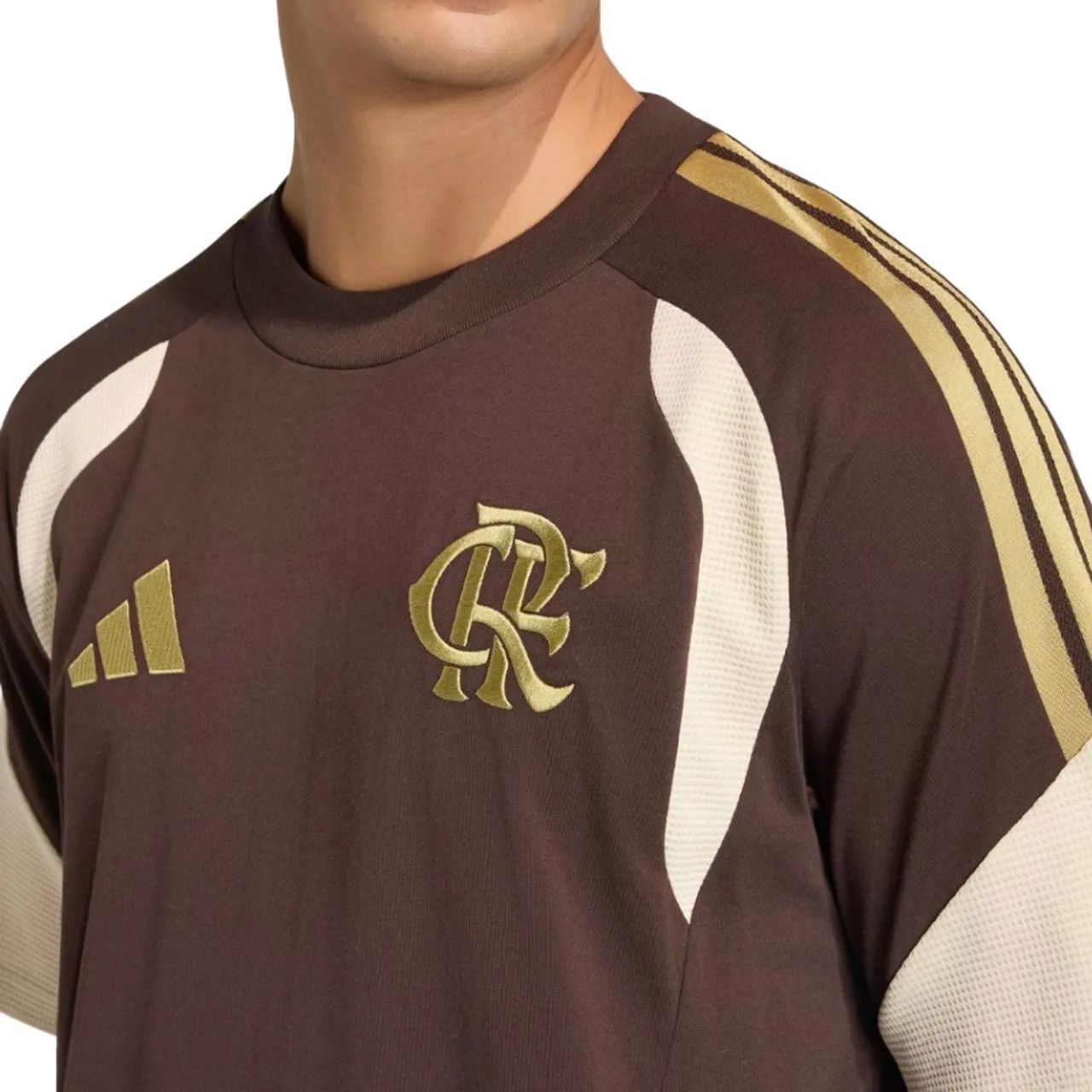 Camisa do Flamengo Marrom (Algodão) - Foto 5