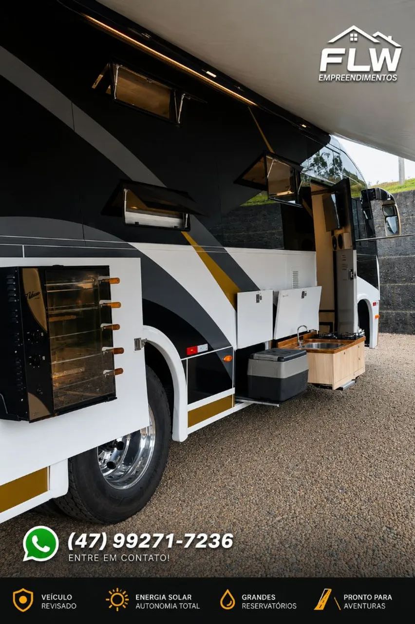 Motorhome Volare W12 Impecável 2009 Montagem 2024 - Foto 10