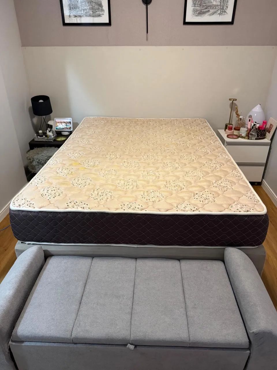 Cama Box Casal + Colchão - Foto 4