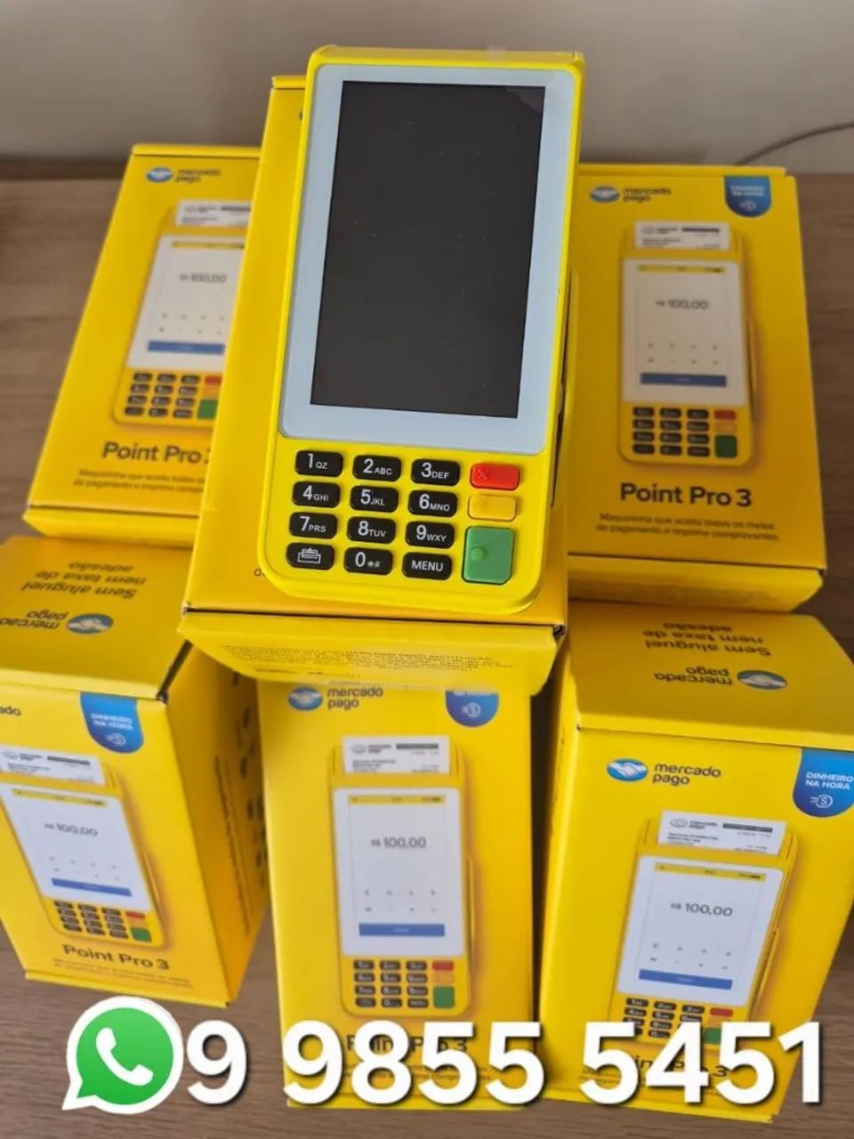 Maquina de cartão point pro 3