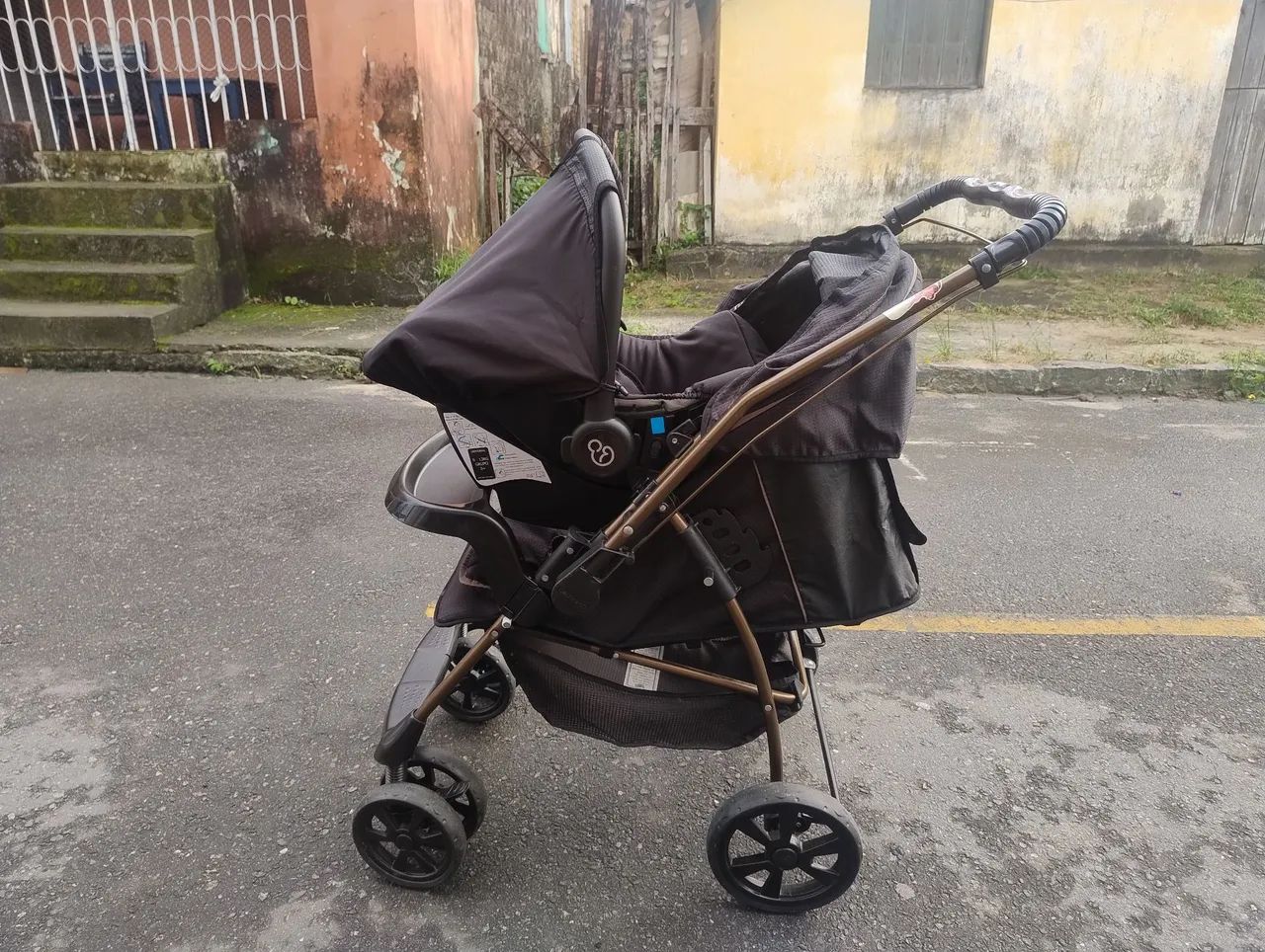 Carrinho bebe conforto completo galzerano