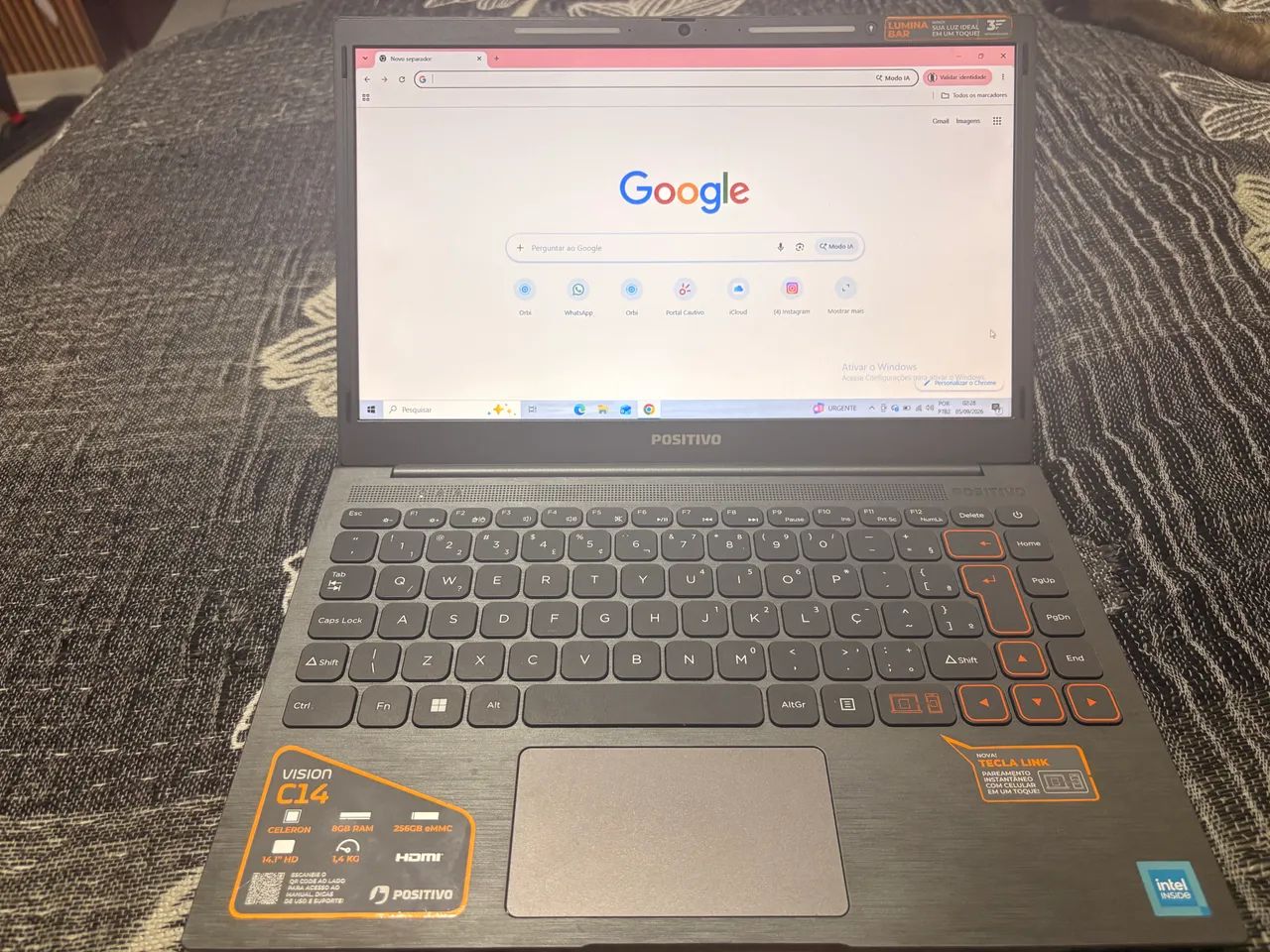 Notebook Positivo Vision c14 8gb 256gb - Foto 3