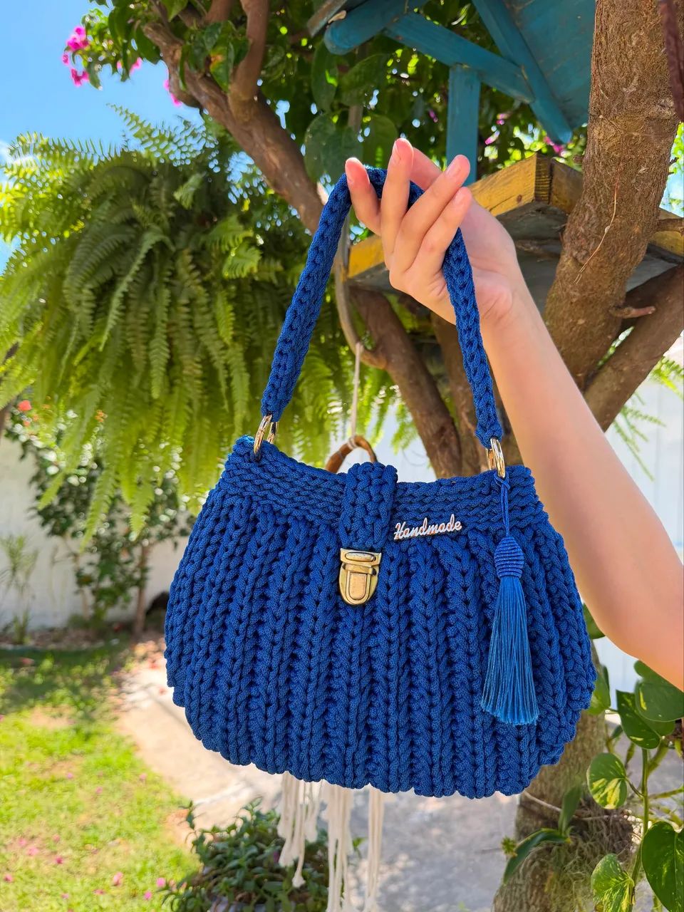 Bolsas de crochê  - Foto 3
