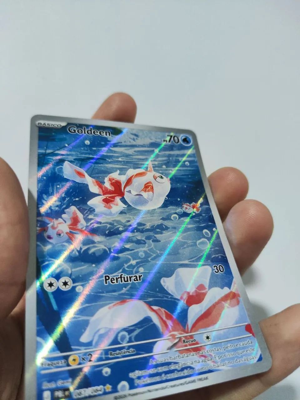 Carta pokémon Goldeen (087/084) - Foto 3