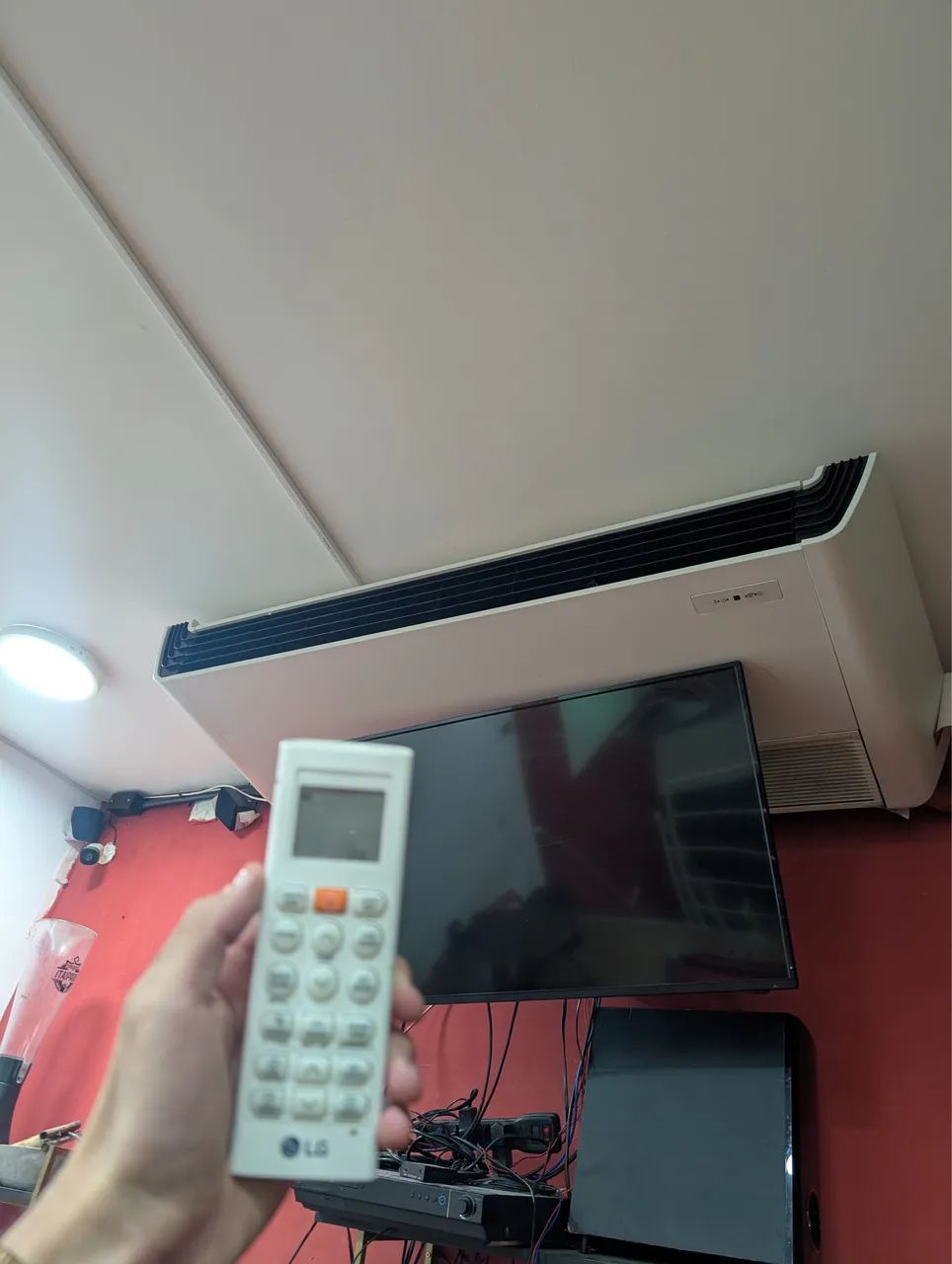 Ar condicionado lg piso teto 