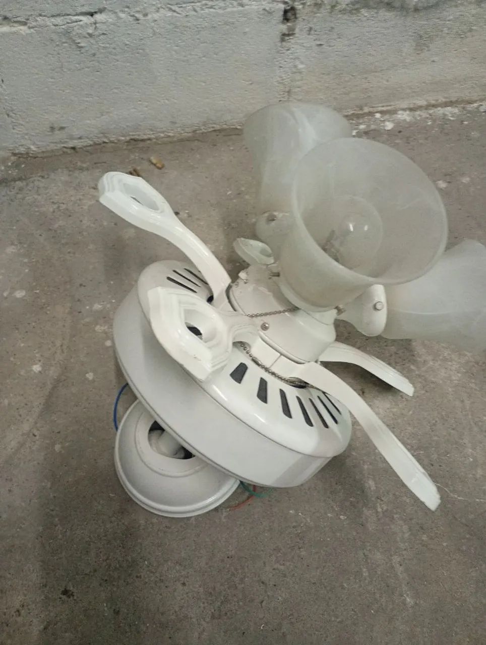 Ventilador de teto completo Hunter usados  - Foto 4