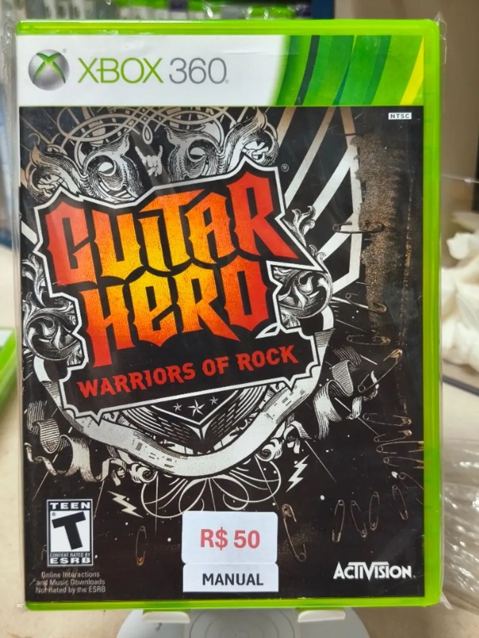 Guitar Hero Warriors of Rock - Xbox 360 - Envio pela Olx