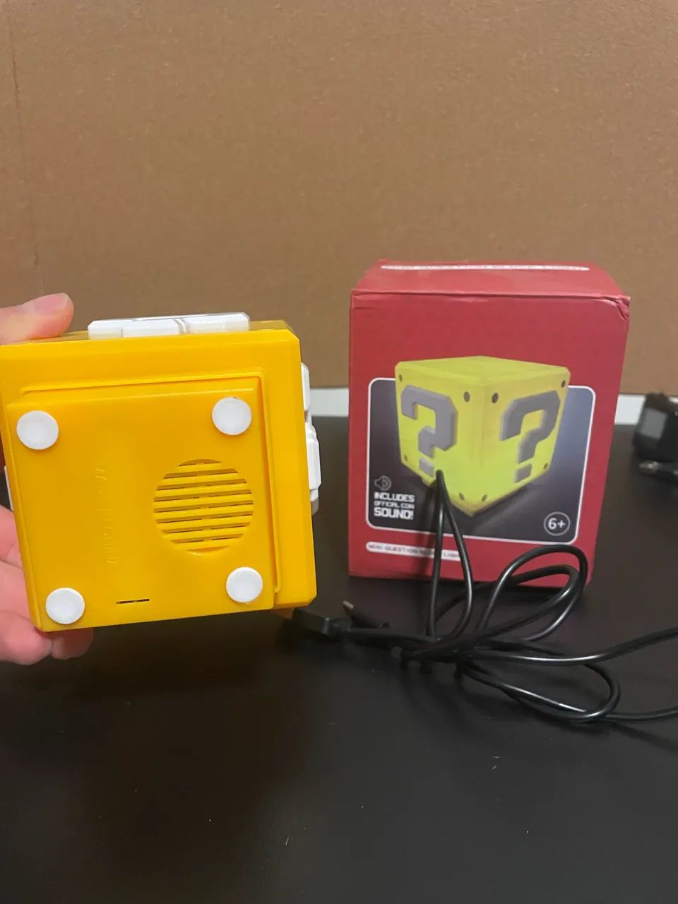 Luminária Cubo Mario Bros com som - Foto 4