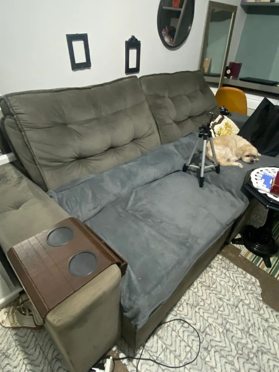 Sofá retrátil é reclinável  - Foto 4