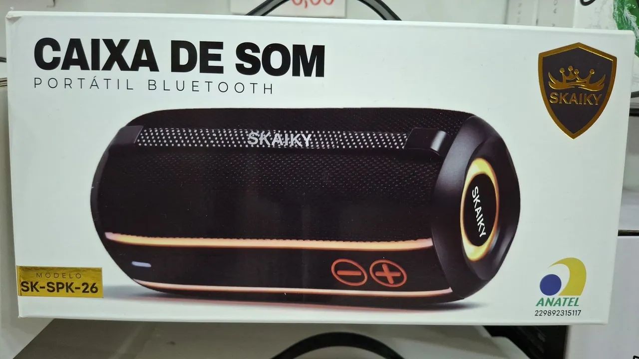 Caixa de som Bluetooth 