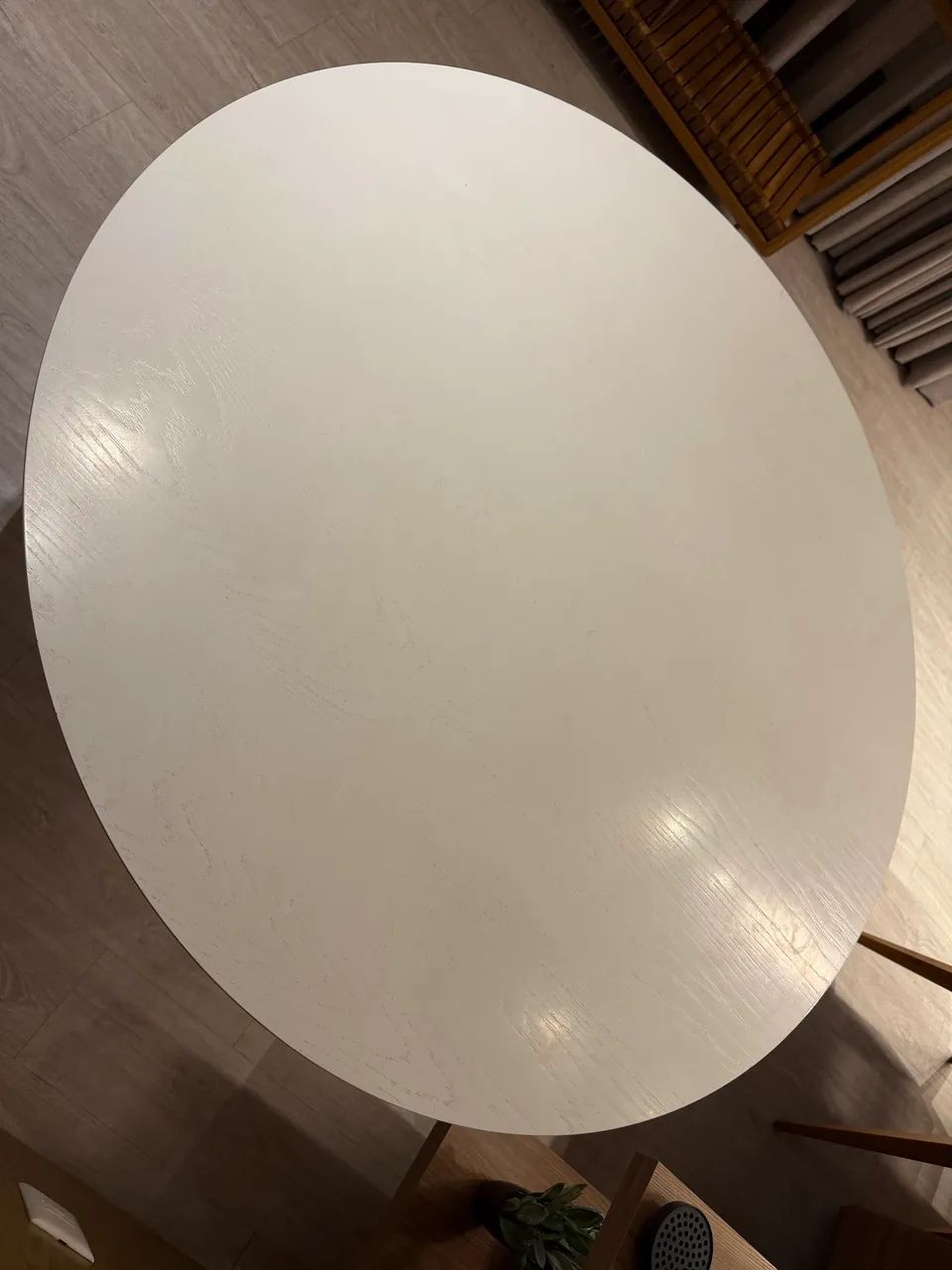Mesa de jantar sarinen branca 1,20  - Foto 3