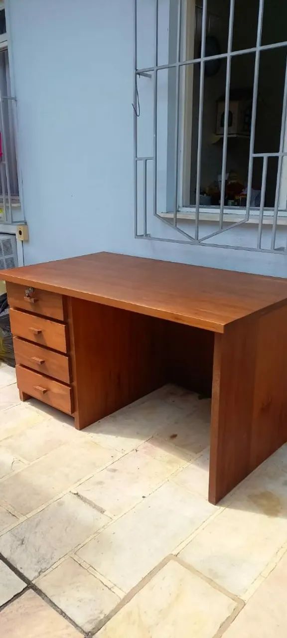 Mesa Madeira Maciça Cedro Rosa - Foto 2