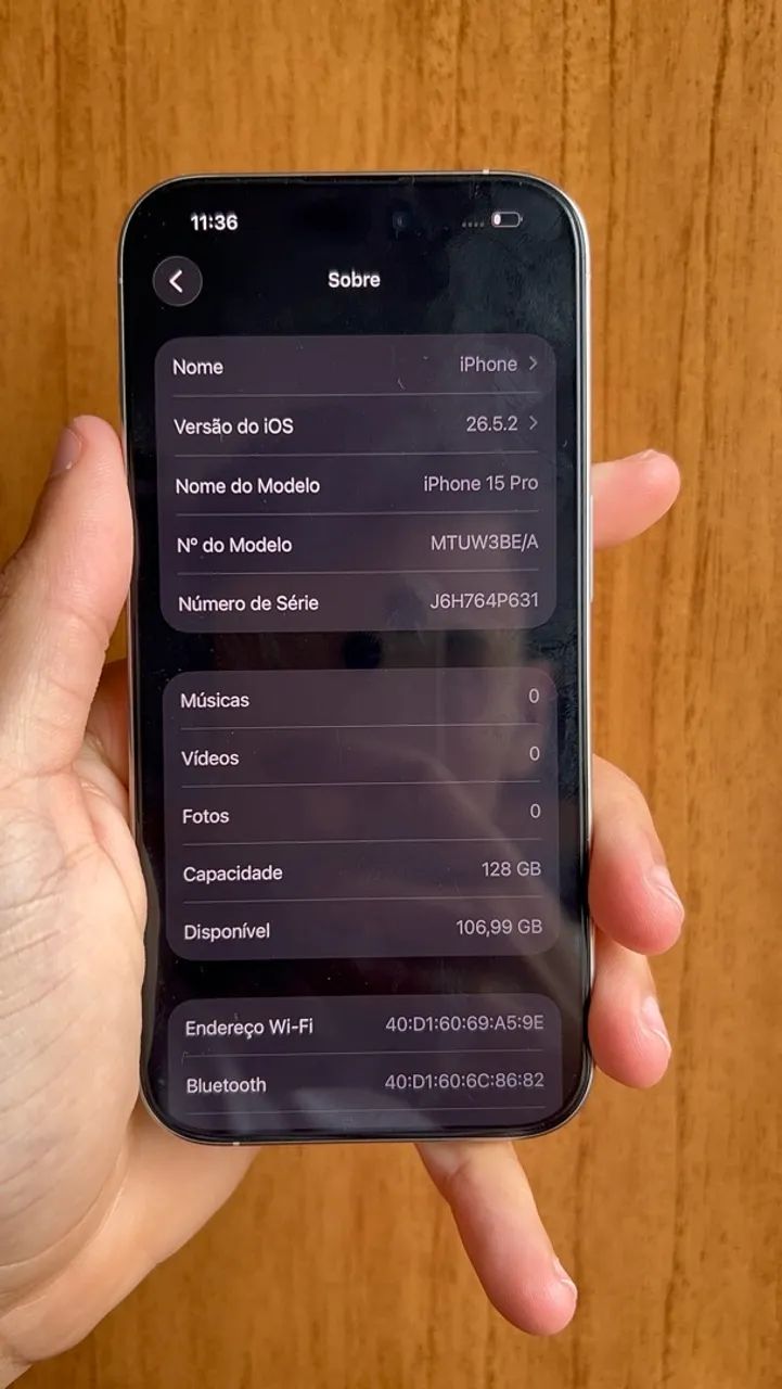 iPhone 15 Pro | 128GB - 86% | Avalio iPhone na troca - Foto 4