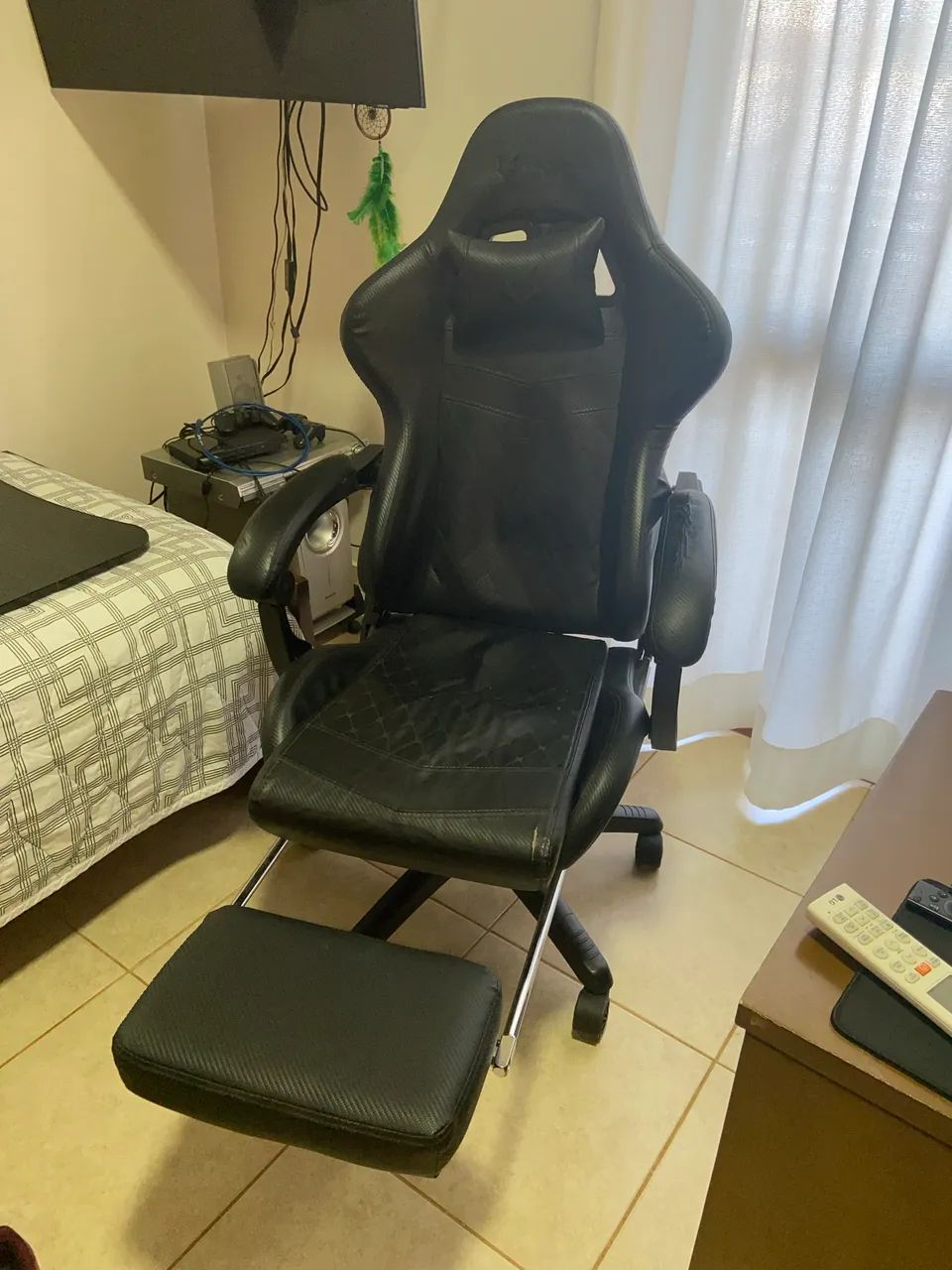 Cadeira Gamer Husky Tempest 700 Preta com apoio para pés - Foto 3
