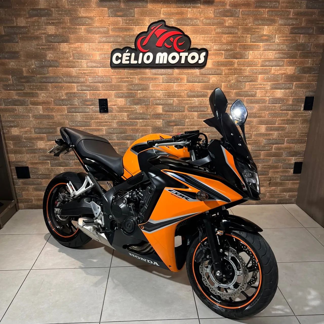 CBR 650F  LARANJA 2018/2019 - Foto 2