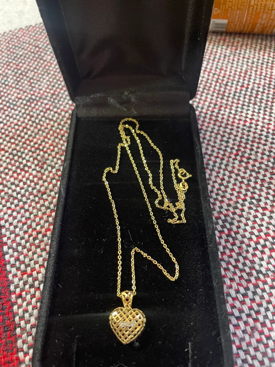 Corrente de ouro com pingente  - Foto 2