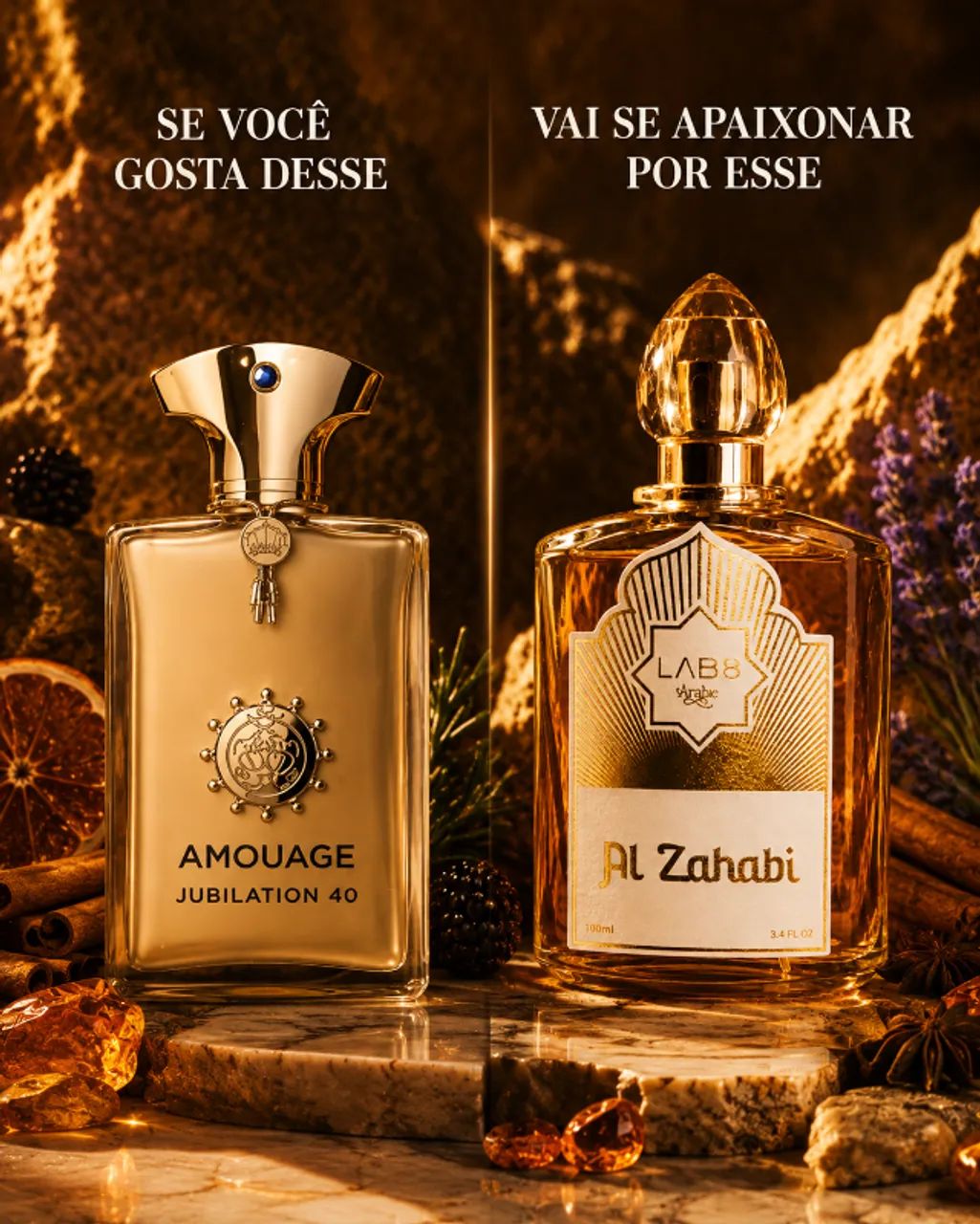 Perfume Al Zahabi - LAB 8 - 100ML - Foto 2