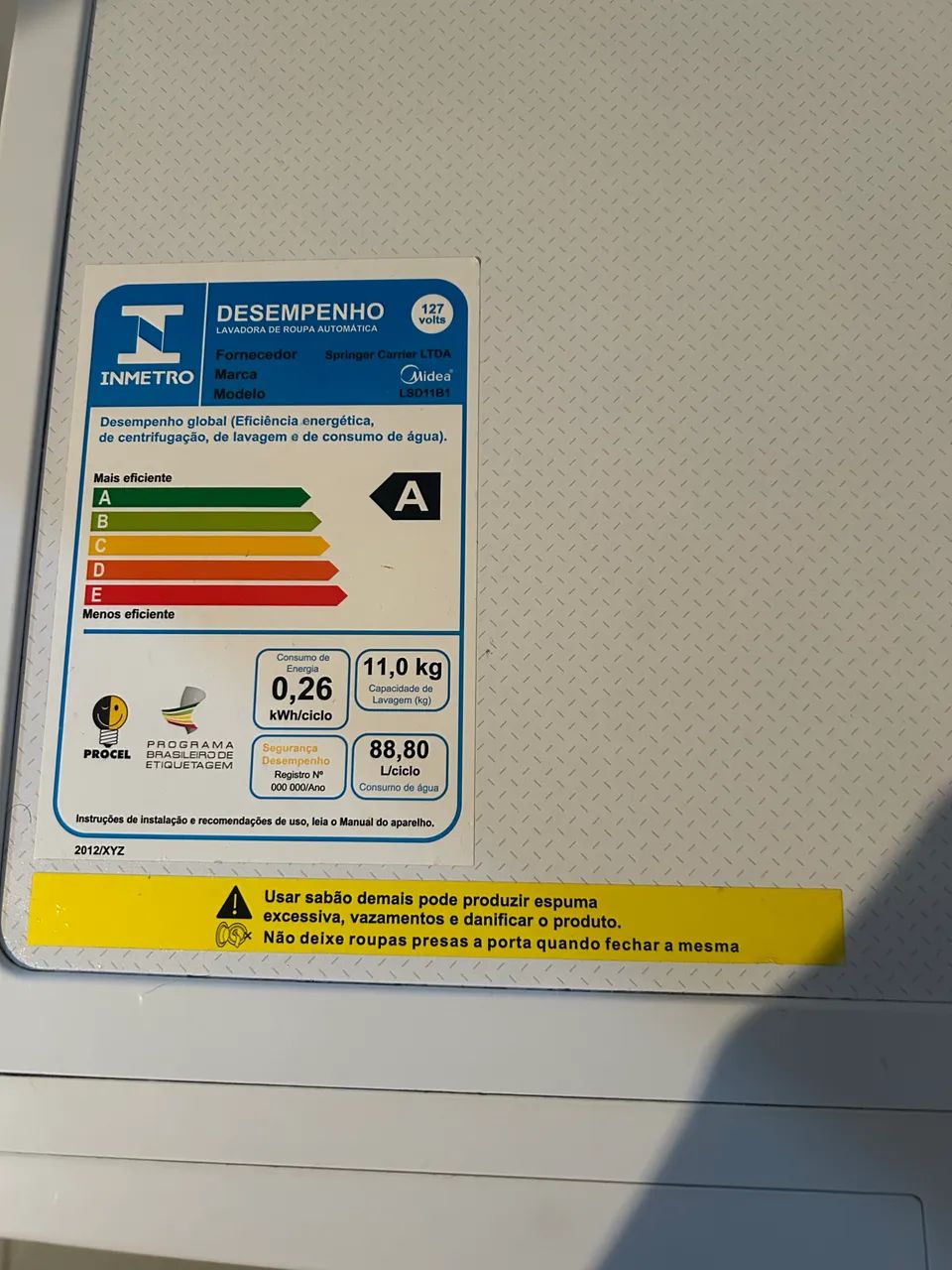 Máquina lava e seca COM MOTOR DANIFICADO  - Foto 4