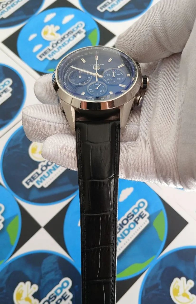 RELOGIO TG CALIBRE 1969 PRETO CHNOGRAPH  - Foto 2