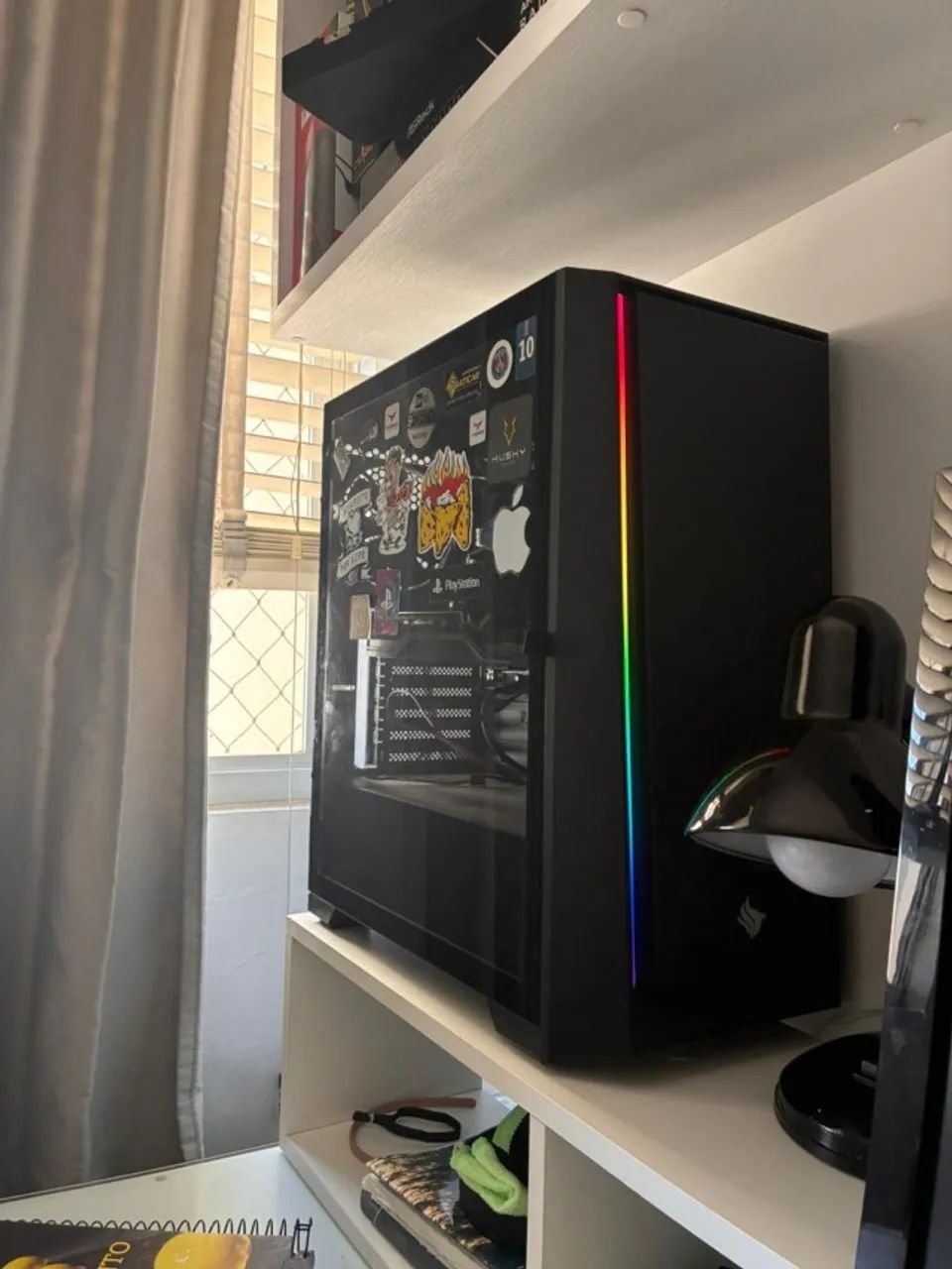 PC Gamer i5-9400F + RX 5700 XT + 16GB RAM - SSD+HD 1.25TB - Foto 2